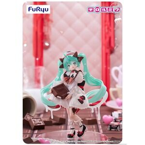 FuRyu Hatsune Miku Noodle Stopper Figure Teal New Tirol Choco Collab US Seller